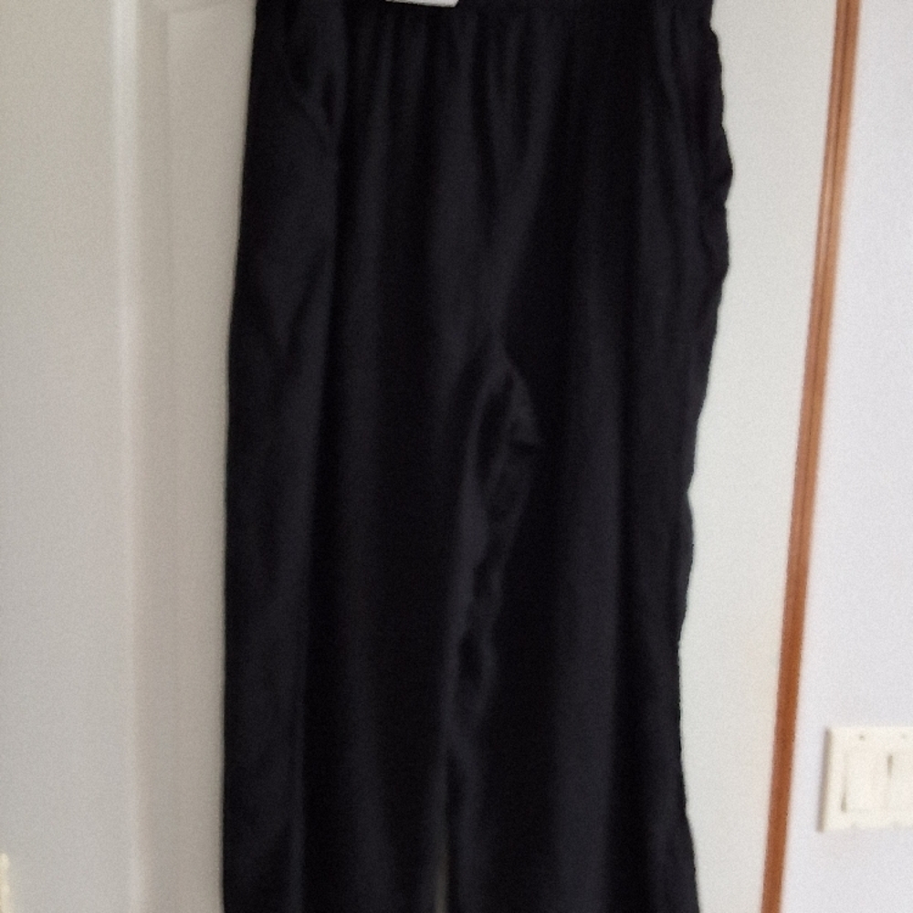 Black Wide-Leg Pants